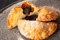 Mohnkrapfen gebacken