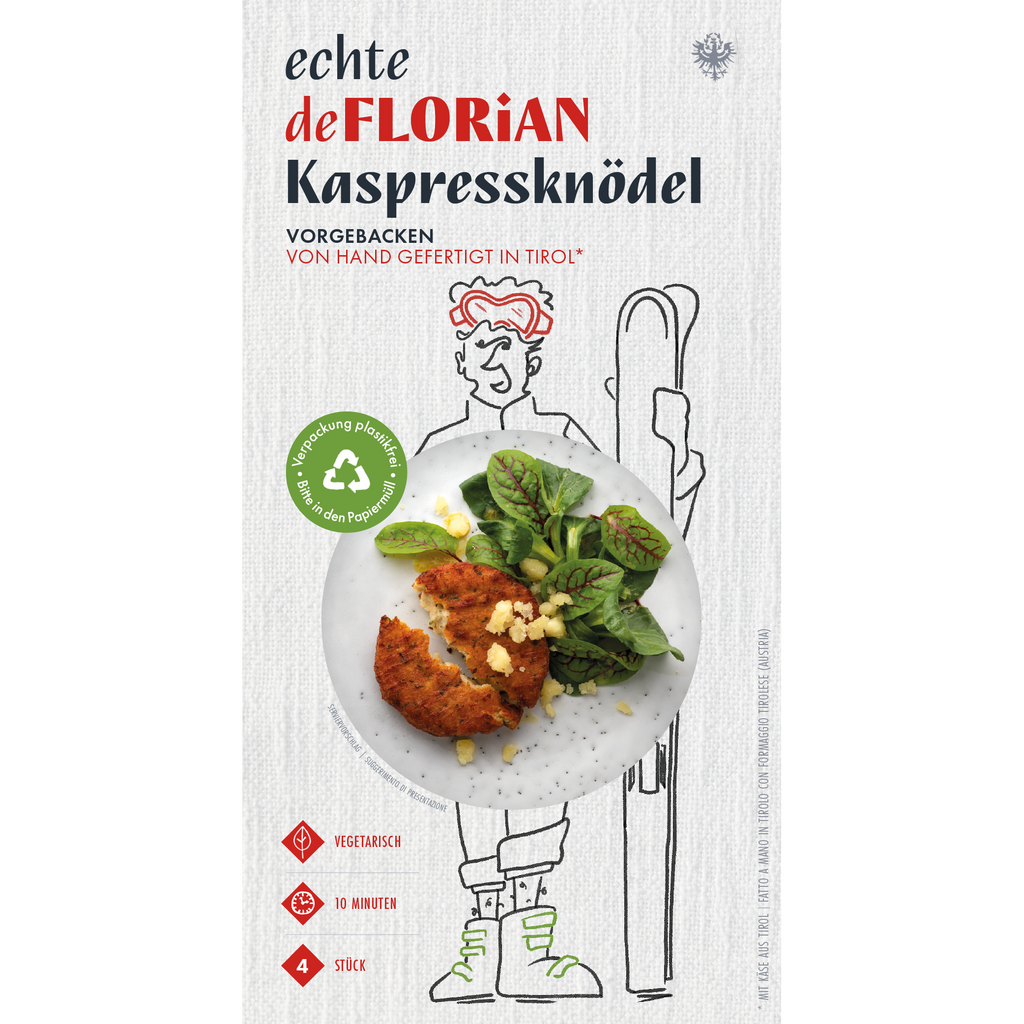 Kaspressknödel vorgebacken – Deflorian Tiefkühlspezialitäten