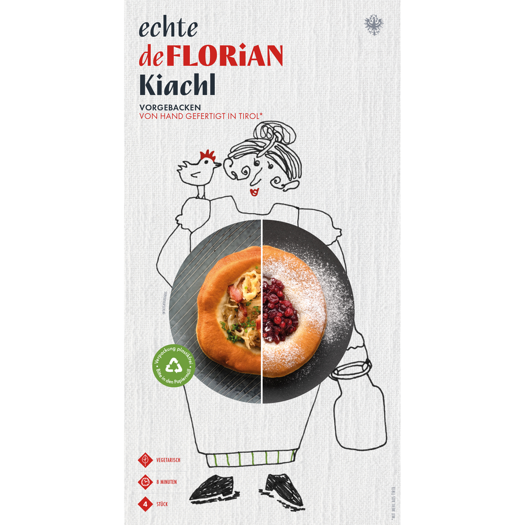 Kiachl gebacken