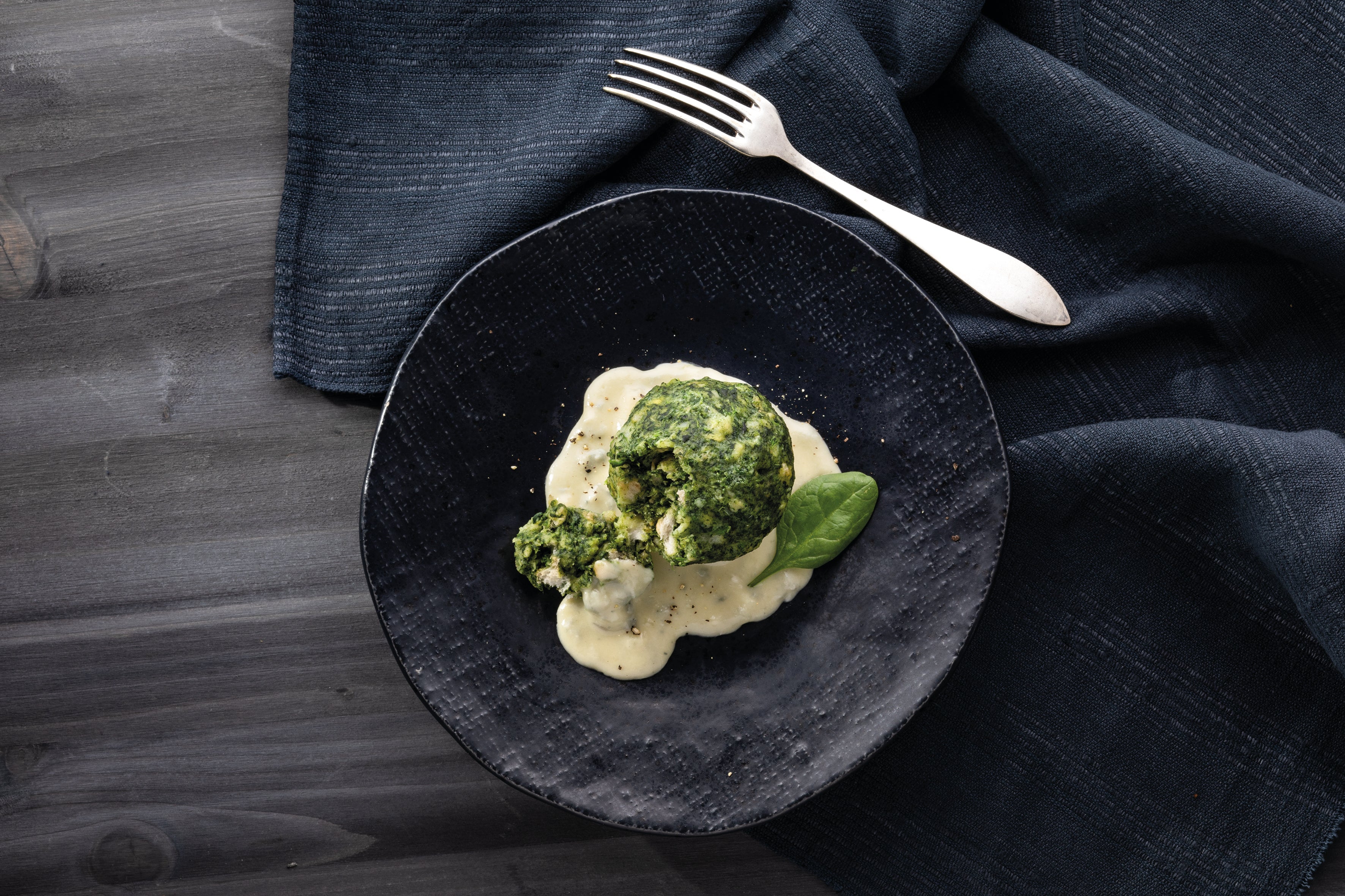 Spinatknödel