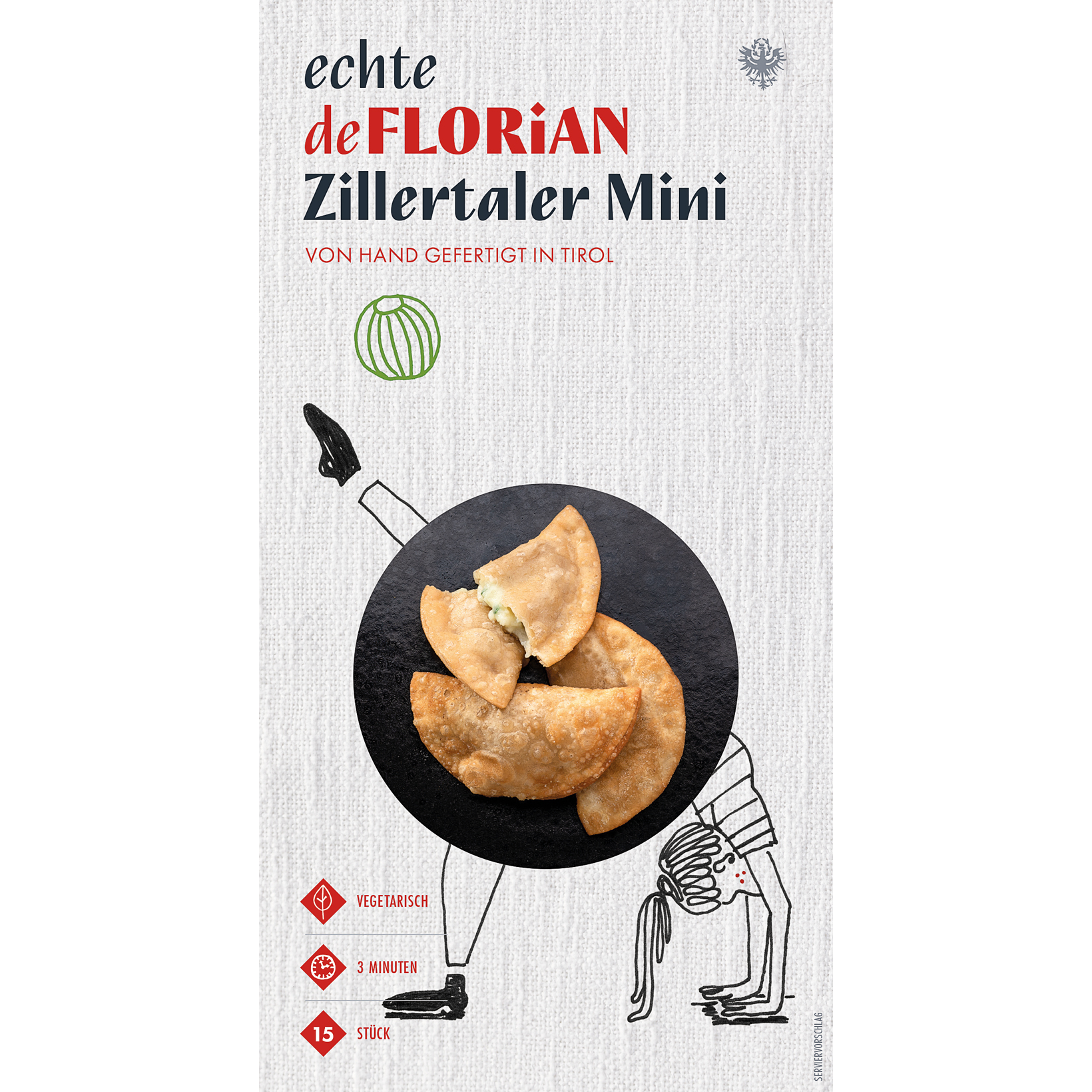 Zillertaler Kaskrapfen mini