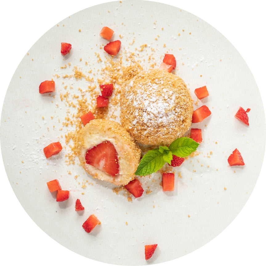 Erdbeerknödel